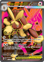 Mega Lopunny ex — ME02: Phantasmal Flames #115/094