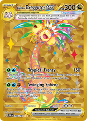 Alolan Exeggutor ex — SV08: Surging Sparks #248/191