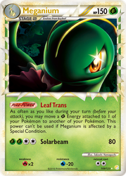 Meganium (Prime) — HeartGold SoulSilver #109/123