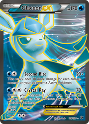 Glaceon EX (Full Art) — XY - Fates Collide #116/124