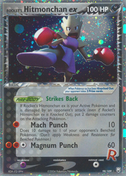 Rocket's Hitmonchan ex — Team Rocket Returns #98/109