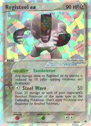 Registeel ex — Hidden Legends #99/101
