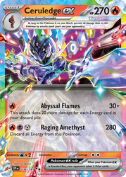 Ceruledge ex — SV08: Surging Sparks #036/191