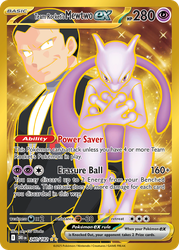 Team Rocket's Mewtwo ex — SV10: Destined Rivals #240/182
