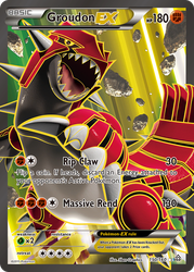 Groudon EX (150 Full Art) — XY - Primal Clash #150/160
