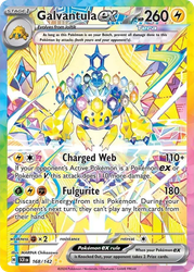 Galvantula ex — SV07: Stellar Crown #168/142