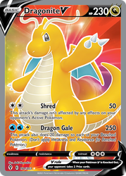 Dragonite V (Full Art) — SWSH07: Evolving Skies #191/203