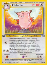 Clefable (17) — Jungle #17/64