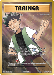 Brock's Grit (Full Art) — XY - Evolutions #107/108