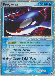 Kyogre ex — Hidden Legends #94/101