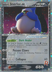 Rocket's Snorlax ex — Team Rocket Returns #104/109