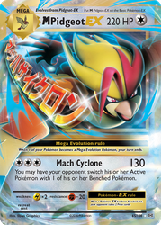 M Pidgeot EX — XY - Evolutions #65/108