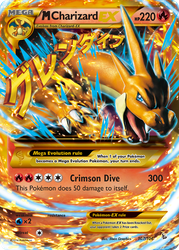 M Charizard EX (Y) (Secret) — XY - Flashfire #107/106