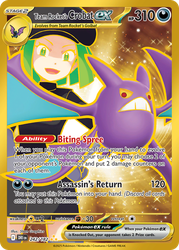 Team Rocket's Crobat ex — SV10: Destined Rivals #242/182