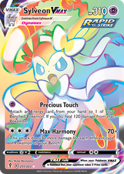 Sylveon VMAX (Secret) — SWSH07: Evolving Skies #211/203