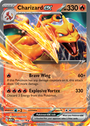 Charizard ex — SV: Scarlet & Violet 151 #006/165