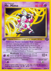 Mr. Mime (22) — Jungle #22/64