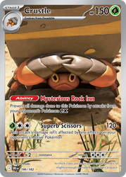Crustle — SV10: Destined Rivals #186/182