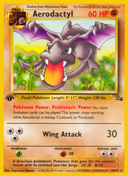 Aerodactyl (16) — Fossil #16/62