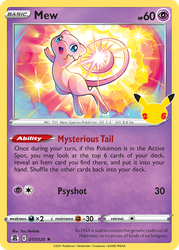 Mew — Celebrations #011/025