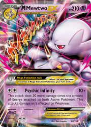 M Mewtwo EX (64) — XY - BREAKthrough #64/162
