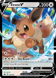 Eevee V — SWSH: Crown Zenith #108/159