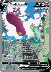Medicham V (Alternate Full Art) — SWSH07: Evolving Skies #186/203