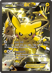 Pikachu EX — XY Promos #XY124