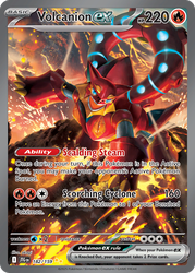 Volcanion ex — SV09: Journey Together #182/159