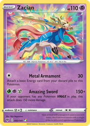 Zacian — SWSH04: Vivid Voltage #082/185