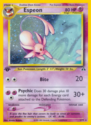 Espeon (1) — Neo Discovery #01/75