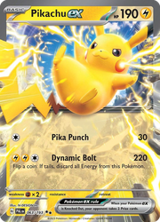 Pikachu ex — SV02: Paldea Evolved #063/193