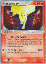 Ninetales ex — Hidden Legends #96/101