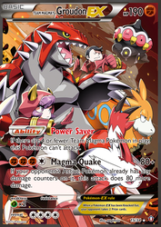 Team Magma's Groudon EX — Double Crisis #15/34