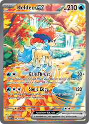 Keldeo ex — SV: White Flare #167/086