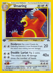 Ursaring (15) — Neo Discovery #15/75
