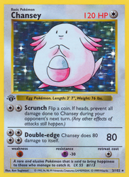 Chansey — Base Set #003/102
