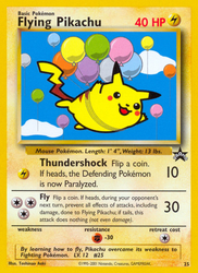 Flying Pikachu — WoTC Promo #25/53