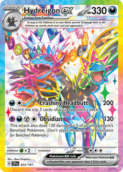 Hydreigon ex — SV08: Surging Sparks #223/191