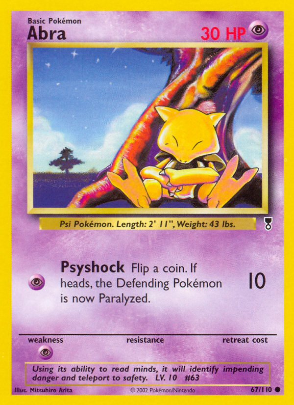 Abra — Legendary Collection #067/110