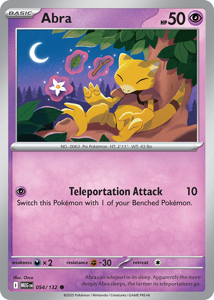 Abra — ME01: Mega Evolution #054/132