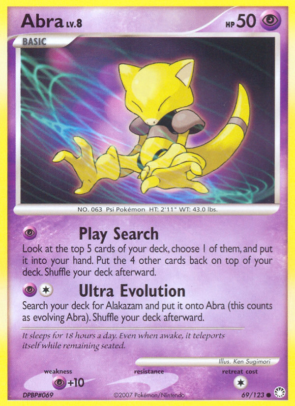 Abra — Mysterious Treasures #69/123