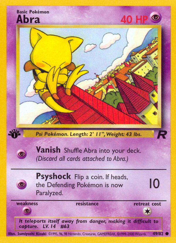Abra — Team Rocket #49/82