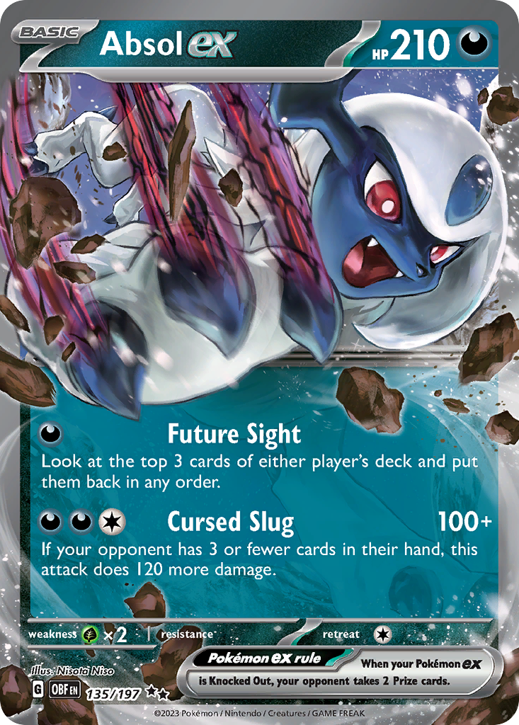 Absol ex — SV03: Obsidian Flames #135/197