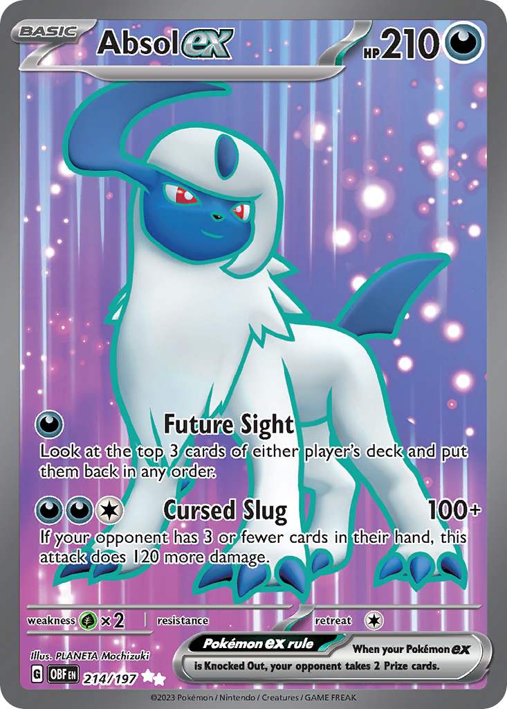 Absol ex — SV03: Obsidian Flames #214/197