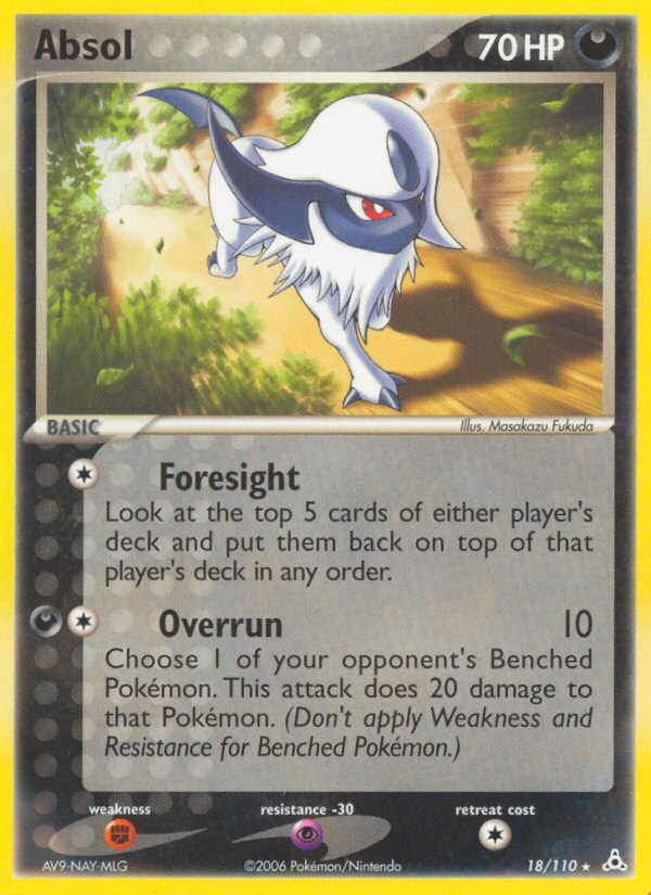 Absol — Holon Phantoms #18/110