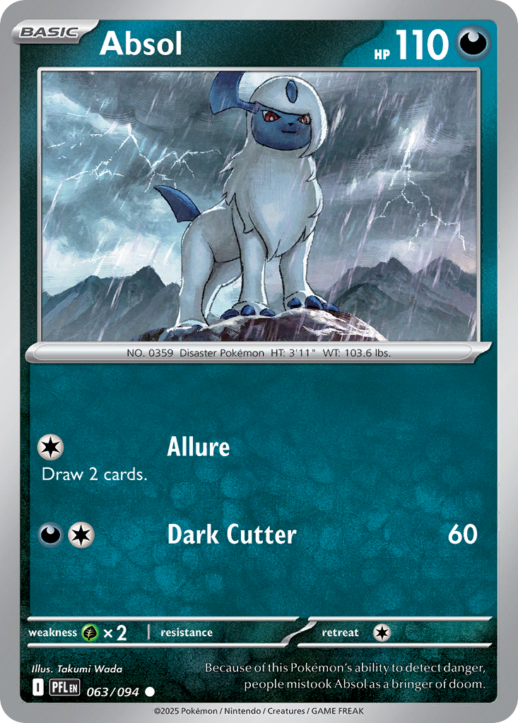 Absol — ME02: Phantasmal Flames #063/094