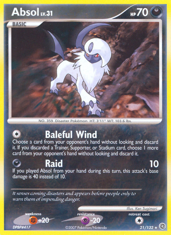 Absol — Secret Wonders #21/132