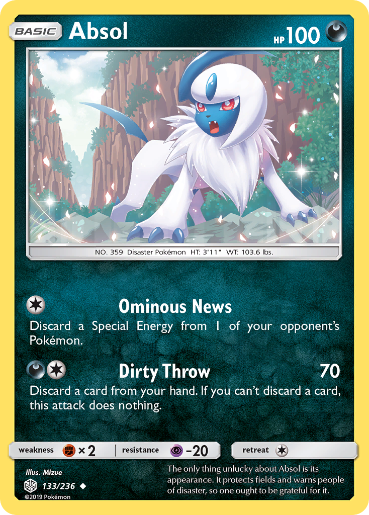 Absol — SM - Cosmic Eclipse #133/236