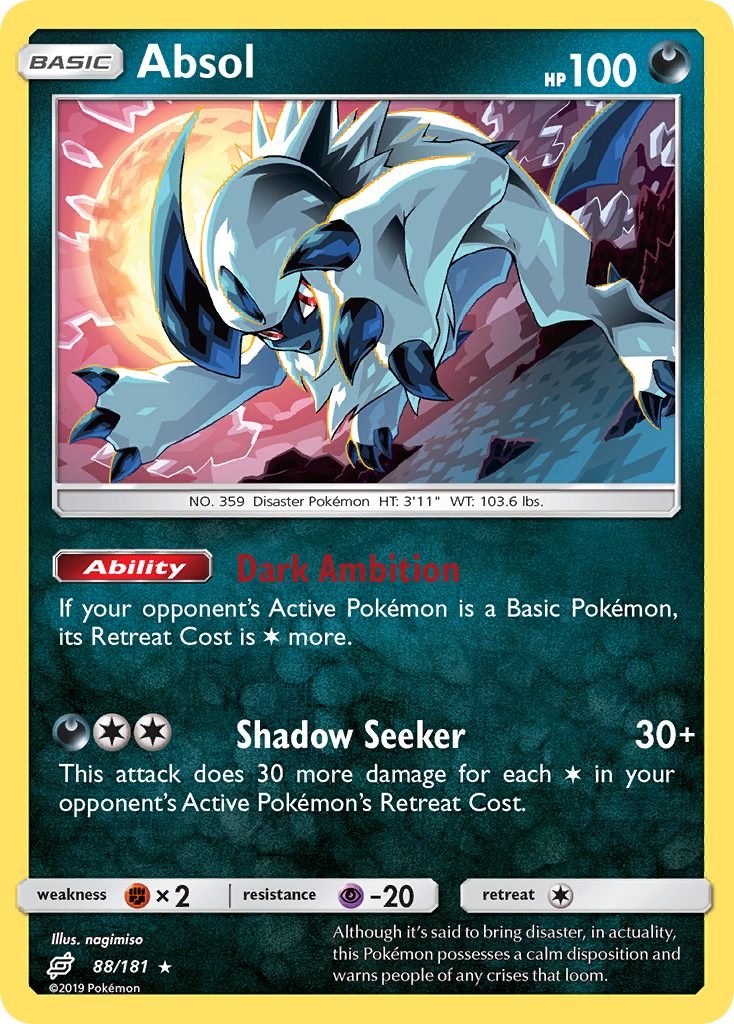 Absol — SM - Team Up #88/181